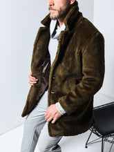 Load image into Gallery viewer, Plush Jacket - Brown