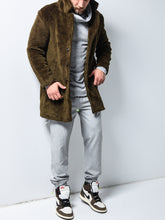Load image into Gallery viewer, Plush Jacket - Brown