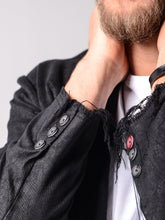 Load image into Gallery viewer, Waxed Denim Blazer