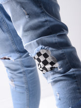Load image into Gallery viewer, Checkered Jeans