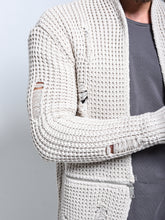 Load image into Gallery viewer, Repaired Cardigan w/ Zippers
