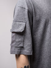 Load image into Gallery viewer, Big Back Pocket T-shirt Grey
